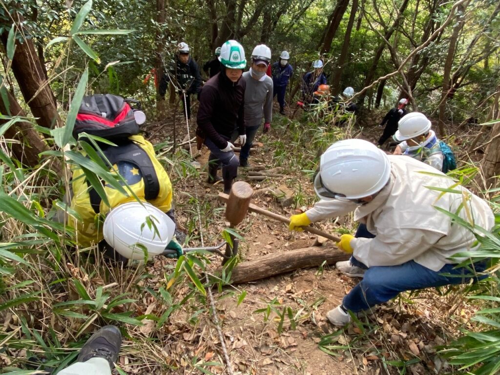 摩耶の森登山道整備ワークショップ @ 摩耶山周辺